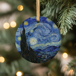 Starry Night   Vincent van Gogh Keramik Ornament