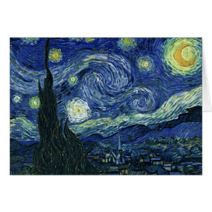 Starry Night Vincent van Gogh Kunstmalerei