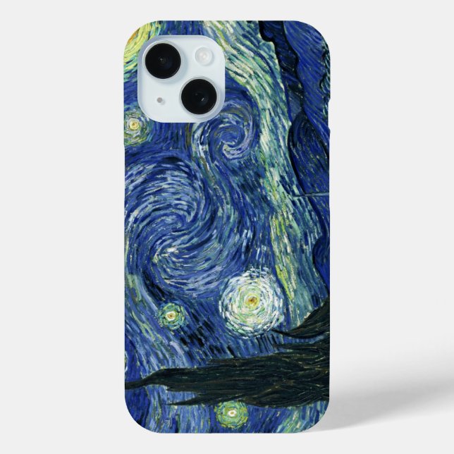 Starry Night Vincent van Gogh Kunstmalerei Case-Mate iPhone Hülle (Rückseite)