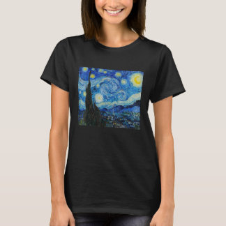 Starry Night Vincent van Gogh Kunstmalerei T-Shirt