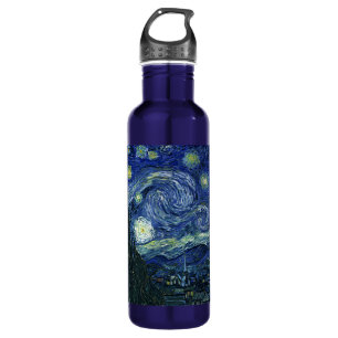 Starry Night Vincent van Gogh Kunstmalerei Trinkflasche