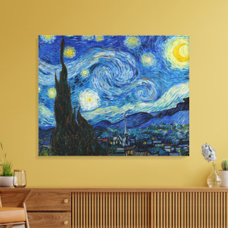 Starry Night | Vincent Van Gogh Leinwanddruck