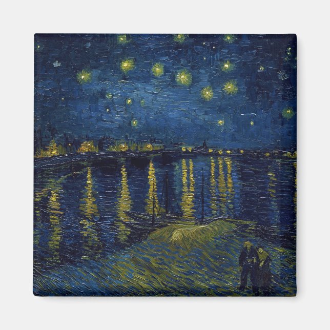 Starry Night, Vincent van Gogh Magnet (Vorne)