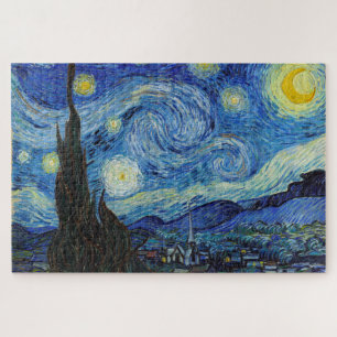 Starry Night, Vincent van Gogh Puzzle