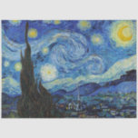 Starry Night, Vincent van Gogh Seidenpapier<br><div class="desc">Vincent Willem van Gogh (30. März 1853 - 29. Juli 1890) war ein niederländischer postimpressionistischer Maler, der zu den berühmtesten und einflussreichsten Persönlichkeiten in der Geschichte der Western-Kunst zählt. In etwas mehr als einem Jahrzehnt schuf er etwa 2100 Kunstwerke, darunter etwa 860 Ölgemälde, die größtenteils aus den Jahre seines Lebens....</div>