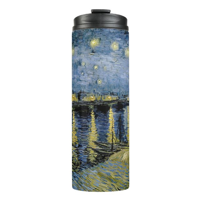 Starry Night Vincent van Gogh Thermosbecher (Vorderseite)