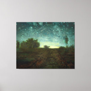 Starry Night von Jean-François Millet (ca. 1850-65 Leinwanddruck