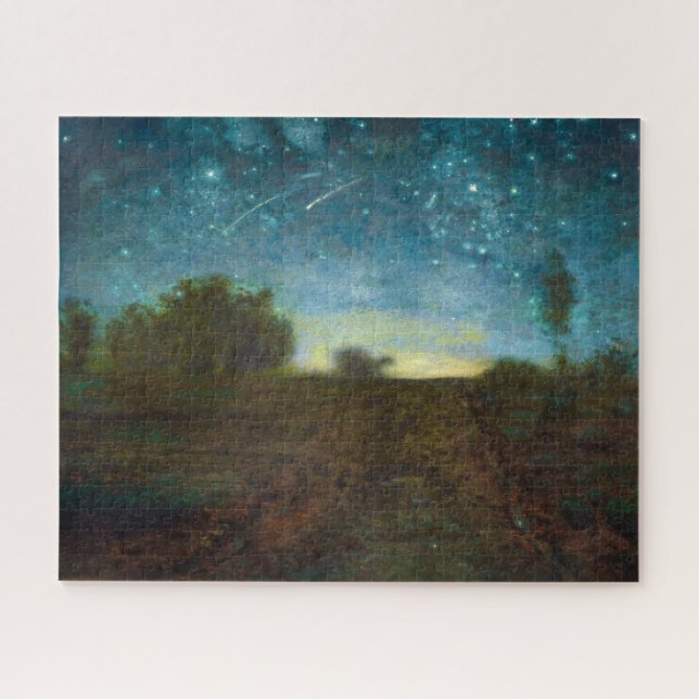 Starry Night von Jean-Francois Millet Puzzle (Horizontal)