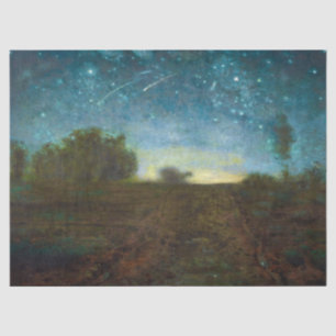Starry Night von Jean-Francois Millet Seidenpapier