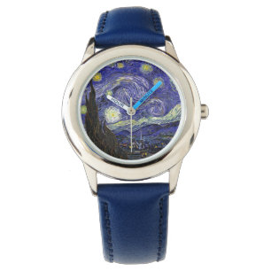 Starry Night von Van Gogh. Armbanduhr