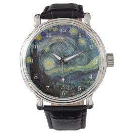 Starry Night von Van Gogh. Armbanduhr