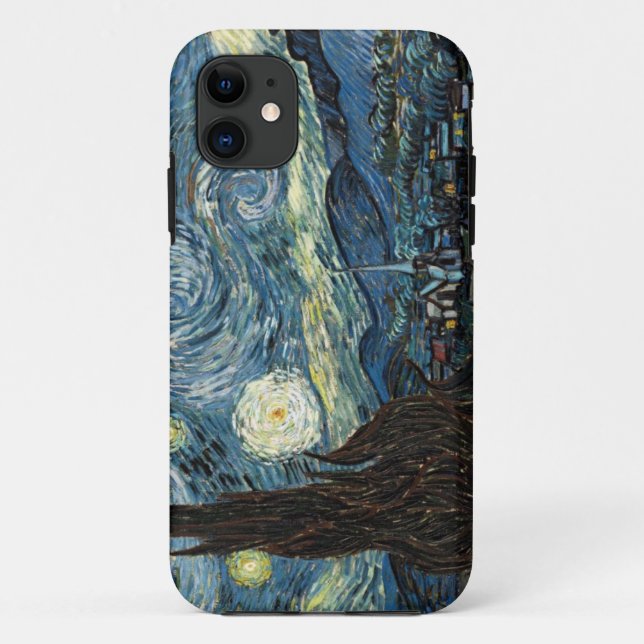 Starry Night von Van Gogh Case-Mate iPhone Hülle (Rückseite)