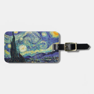 Starry Night von van Gogh Gepäckanhänger