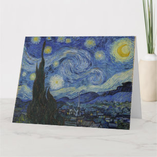 "Starry Night" von Van Gogh Karte