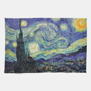 Starry Night von van Gogh Küchentuch