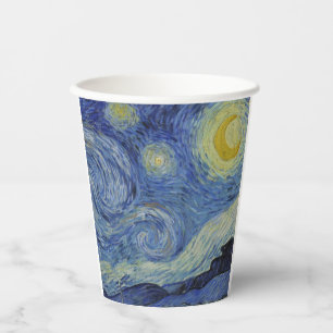"Starry Night" von Van Gogh Pappbecher