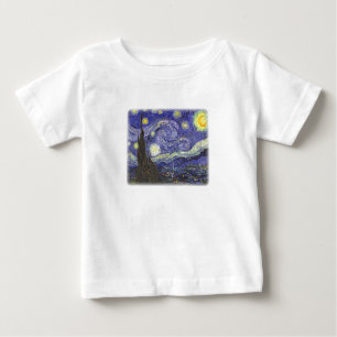 Starry Night von Van Gogh Säugling T - Shirt