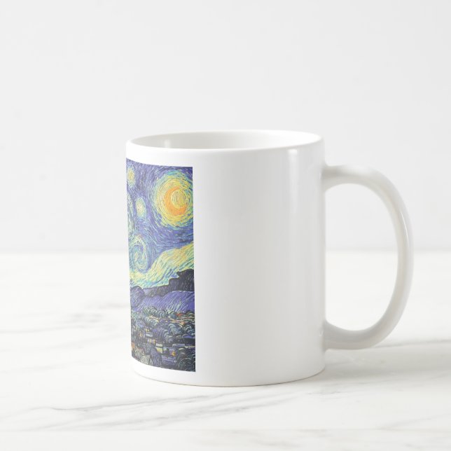 Starry Night von van Gogh Tasse (Rechts)