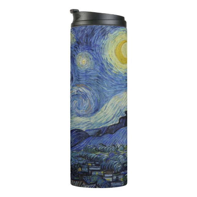 "Starry Night" von Van Gogh Thermosbecher (Nach rechts gedreht)
