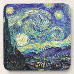 Starry Night von van Gogh Untersetzer