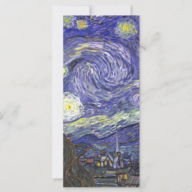 Starry Night von Vincent van Gogh (Vorderseite)
