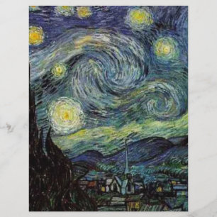 Starry Night von Vincent van Gogh.