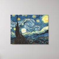 Starry Night von Vincent van Gogh. Berühmte Kunst