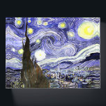 Starry Night von Vincent van Gogh Briefbeschwerer<br><div class="desc">Starry Night Gemälde von Vincent van Gogh.</div>