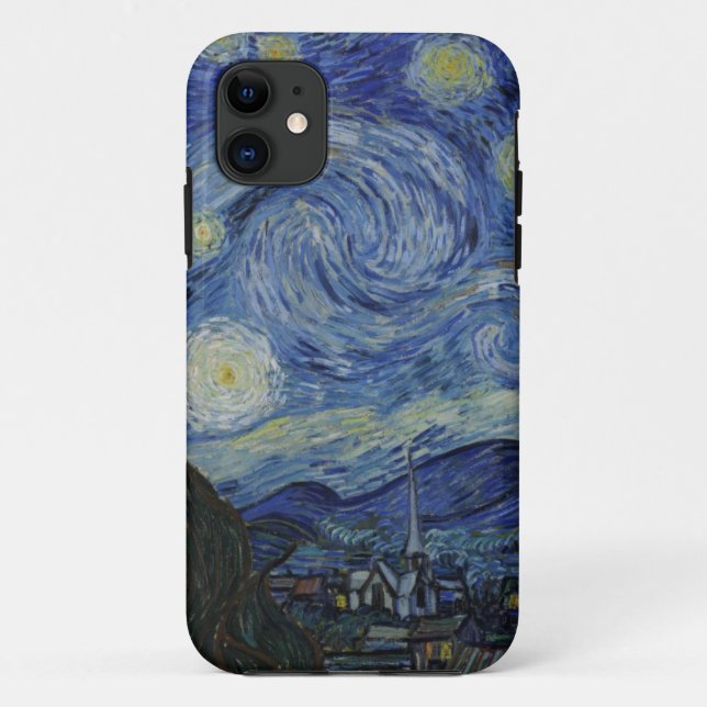 Starry Night von Vincent Van Gogh Case-Mate iPhone Hülle (Rückseite)