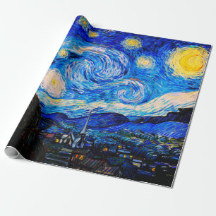 Starry Night von Vincent Van Gogh Geschenkpapier