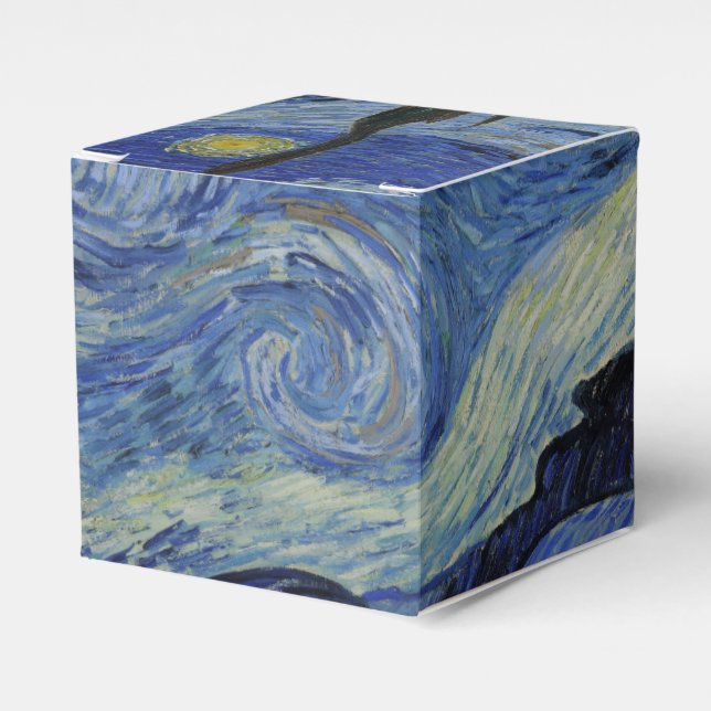 Starry Night von Vincent Van Gogh Geschenkschachtel (Vorderseite)