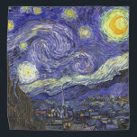 Starry Night von Vincent van Gogh Halstuch<br><div class="desc">Starry Night von Vincent van Gogh</div>