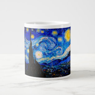Starry Night von Vincent Van Gogh Jumbo-Tasse