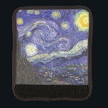 Starry Night von Vincent van Gogh Koffergriffwickel<br><div class="desc">Starry Night by Vincent van Gogh ist ein Vintages, kunstvolles Post-Impressionismus Landschaft Stadtbild mit Blick auf Saint Remy, Frankreich aus van Gogh Asyl. Der Nachthimmel wirbelt mit Wolken und leuchtendem Halbmond und strahlenden Sternen über dem malerischen Dorf. Starry Night ist wahrscheinlich van Goghs berühmteste Gemälde und wurde während des Tages...</div>