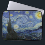 Starry Night von Vincent Van Gogh Laptopschutzhülle<br><div class="desc">Eines der bekanntesten Gemälde von Vincent Van Gogh. Starry Night ist ein wunderschönes blaues Öl auf der Leinwand von Van Gogh und das ist die höchste verfügbare Qualität auf Zazzle, sodass Sie mit einem qualitativ hochwertigen Druckergebnis rechnen können. Erhältlich auf vielen verschiedenen Geschenken, elektronischen Hüllen, Drucken und mehr! Entdecken Sie...</div>