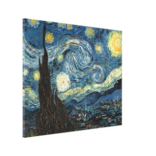 Starry Night von Vincent van Gogh Leinwanddruck