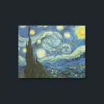 Starry Night von Vincent Van Gogh Leinwanddruck<br><div class="desc">Vincent Van Gogh's Starry Night. 1889 Öl auf Leinwand. Museum of Modern Art, New York City</div>