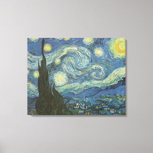Starry Night von Vincent Van Gogh Leinwanddruck