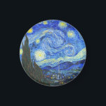 Starry Night von Vincent van Gogh Magnet<br><div class="desc">Starry Night von Vincent van Gogh</div>