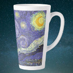 Starry Night von Vincent van Gogh Milchtasse<br><div class="desc">Starry Night von Vincent van Gogh</div>