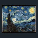Starry Night von Vincent Van Gogh Poster<br><div class="desc">Starry Night von Vincent Van Gogh.</div>