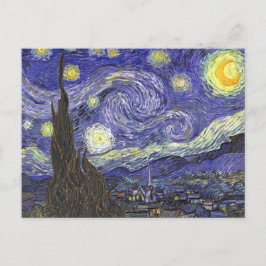 Starry Night von Vincent van Gogh Postkarte