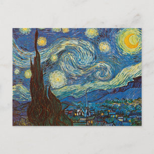 Starry Night von Vincent van Gogh Postkarte