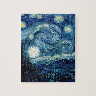 Starry Night von Vincent Van Gogh Puzzle