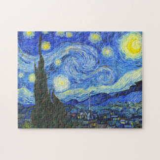 Starry Night von Vincent van Gogh Puzzle