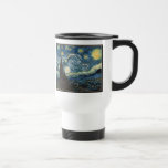 Starry Night von Vincent Van Gogh Reisebecher<br><div class="desc">Starry Night von Vincent Van Gogh</div>
