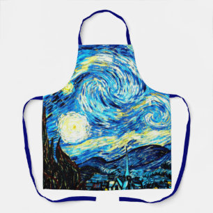 Starry Night von Vincent van Gogh Schürze