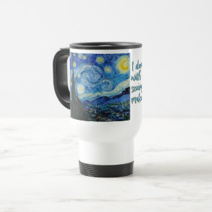 Starry Night von Vincent van Gogh Travel Mug Reisebecher