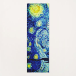 Starry Night von Vincent Van Gogh Yogamatte
