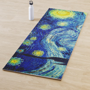 Starry Night von Vincent Van Gogh Yogamatte